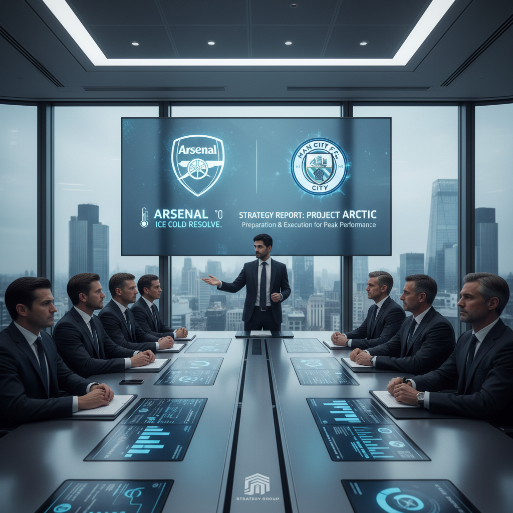 Arsenal Menyiapkan Pertandingan Melawan Man City di Cuaca Dingin