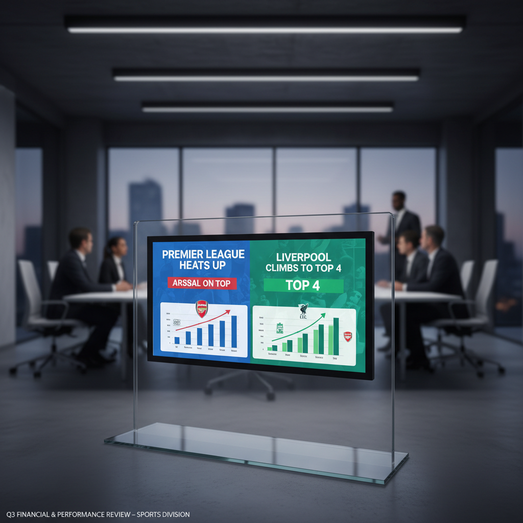 Liga Inggris Memanas: Arsenal Teratas, Liverpool Naik ke 4